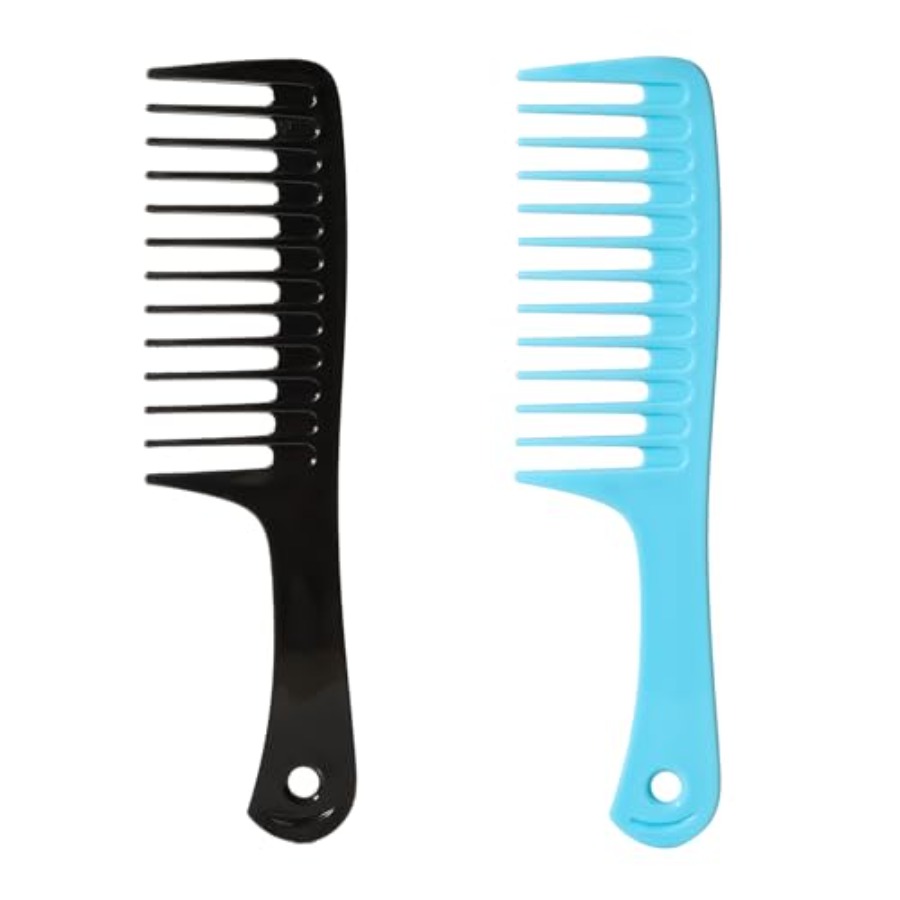 Detangling Wide Comb - Detangling Comb Set 2PCS for Curly