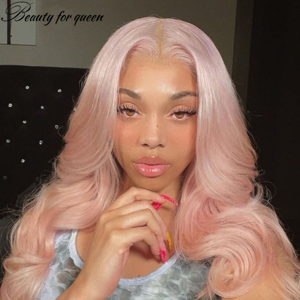 Hair Care Vegan - Light Pink 100% Human Hair High