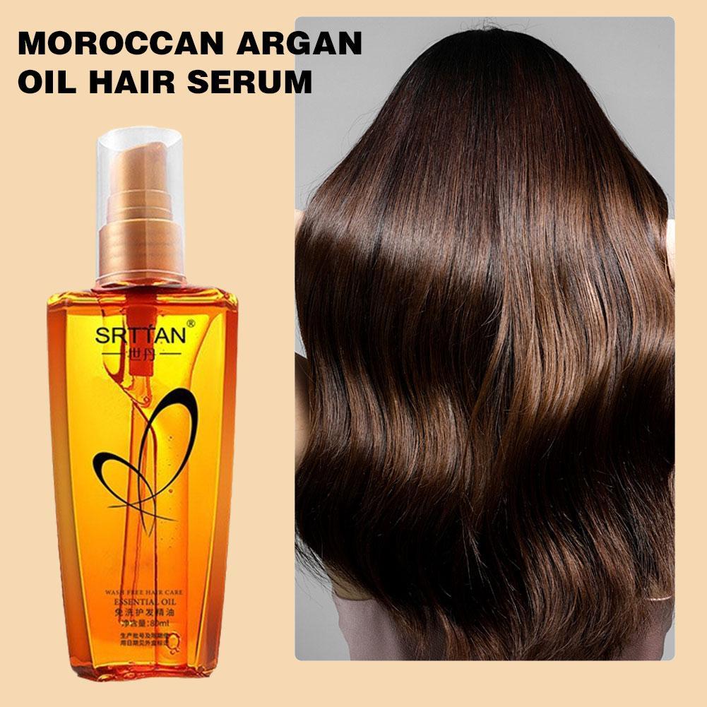 Argan Oil Treatment - Moroccan Argan Oil Hair Serum Lightweight