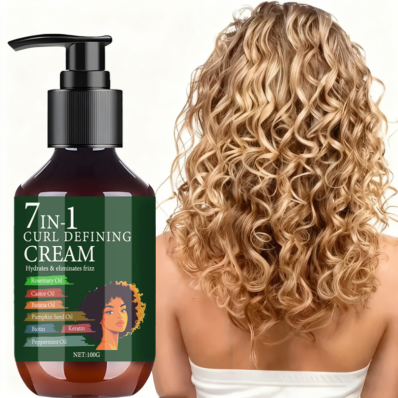 7 IN 1 curl defining cream 1+1 - Hair Care Wavy Hair ulasan dan harga