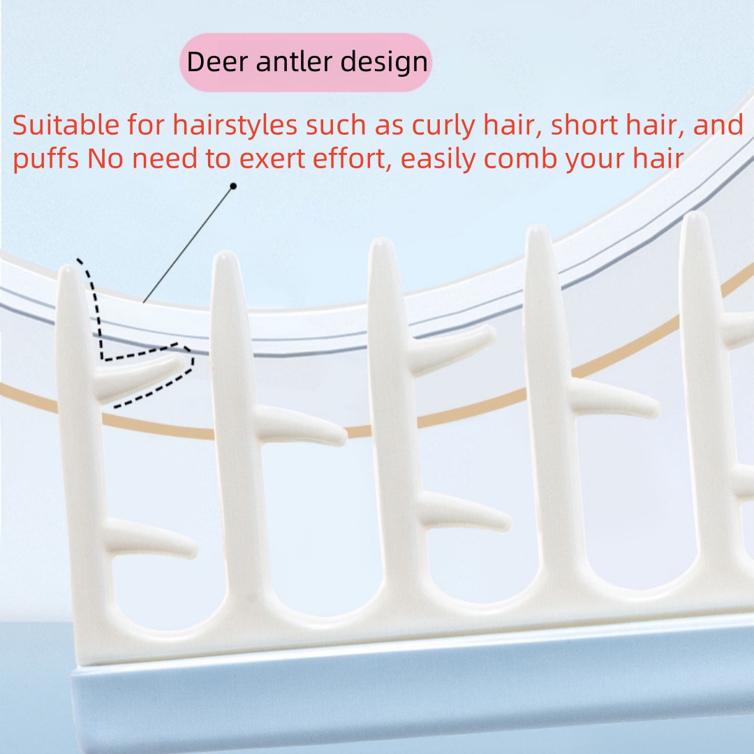 Antler Shape Hair Seam Comb Sh - Hair Care Wavy Hair ulasan dan harga