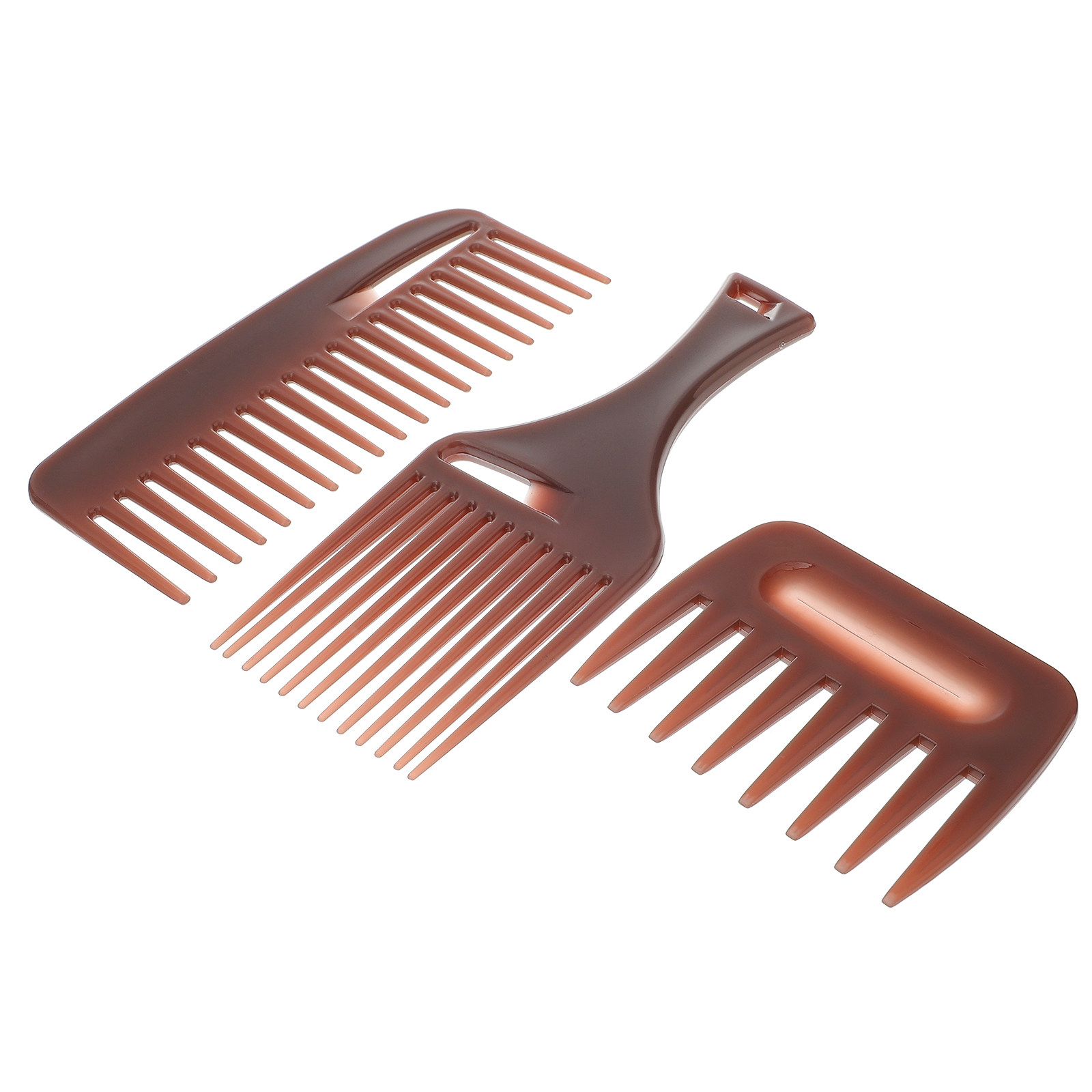 3Pcs Wide Tooth Comb Set for M - Detangling Wide Comb ulasan dan harga