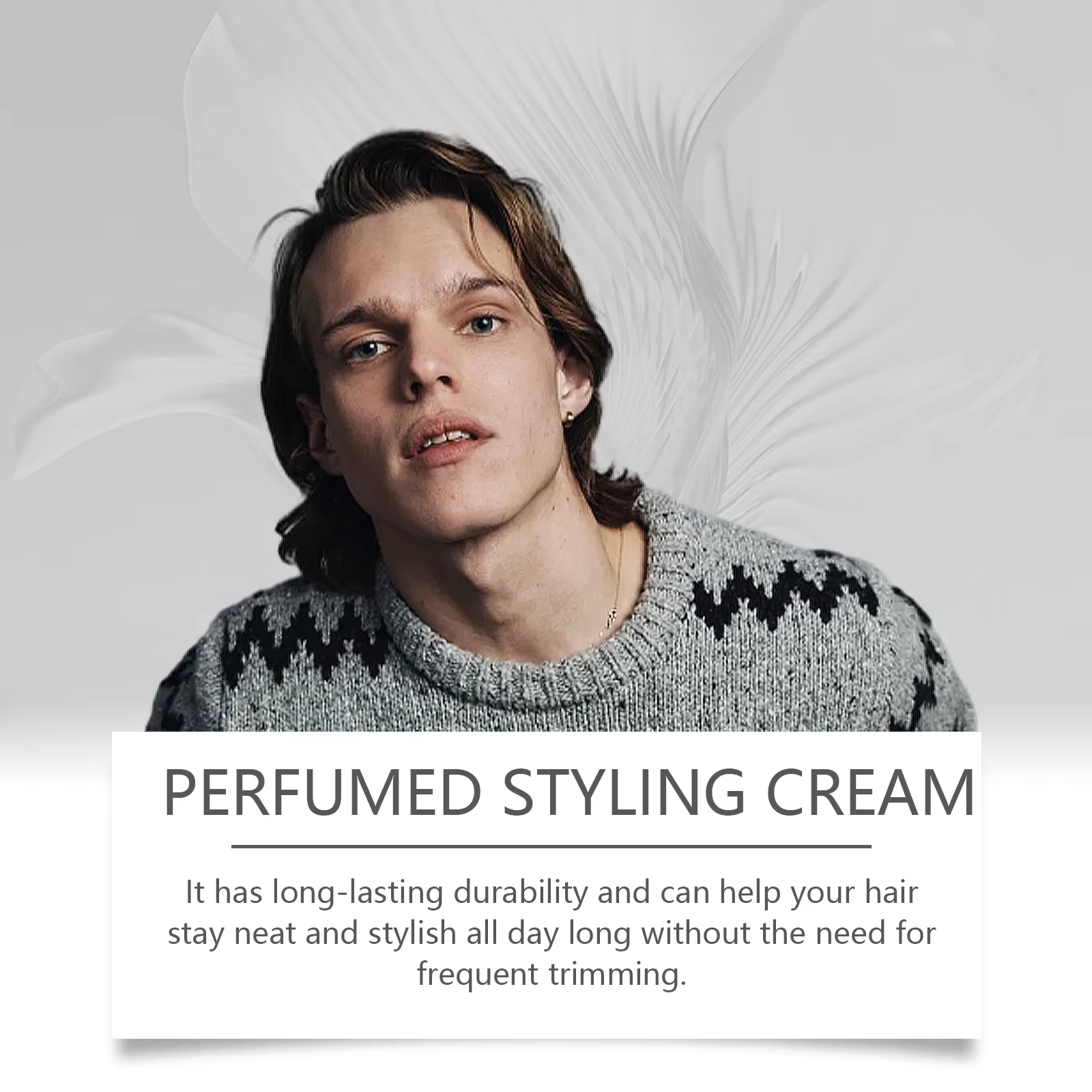 Men Hair Styling Cream Long-La - Edge Control Gel ulasan dan harga