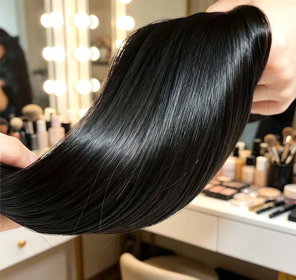 15A Straight Bulk Human Hair f - Hair Care Gift ulasan dan harga