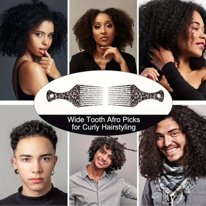 Afro Comb Wide Teeth for Natur - Detangling Wide Comb ulasan dan harga