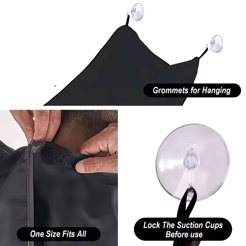 Men's Beard Shaving Apron - Cl - Hair Care Gift ulasan dan harga