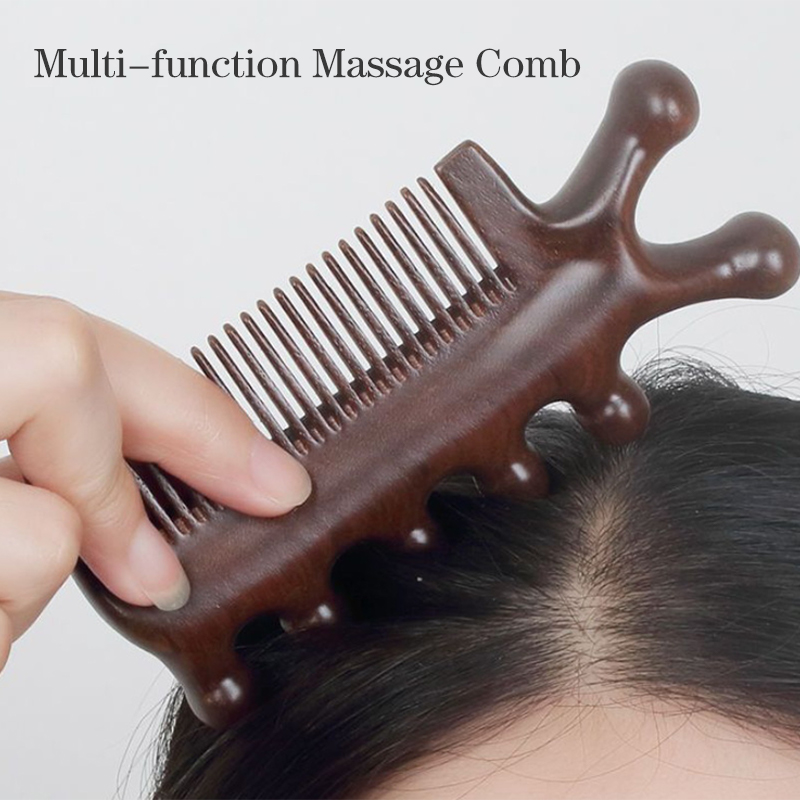 New Meridian Massage Comb Five - Detangling Wide Comb ulasan dan harga