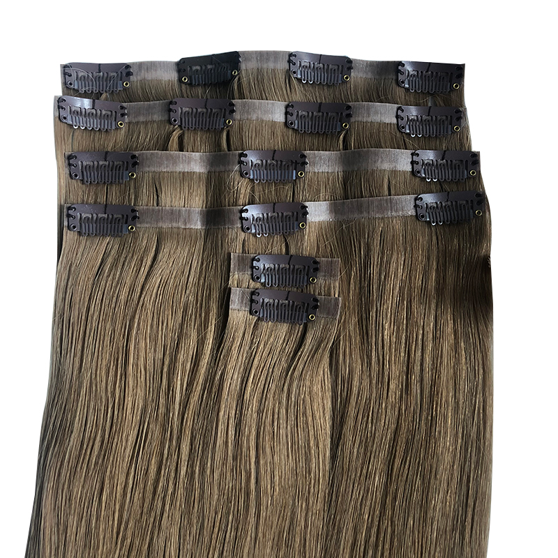 Straight Invisible PU Clip In  - Clip In Hair Piece ulasan dan harga