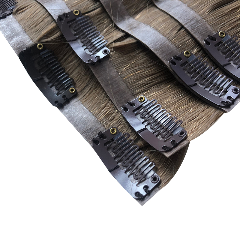 Straight Invisible PU Clip In  - Clip In Hair Piece ulasan dan harga