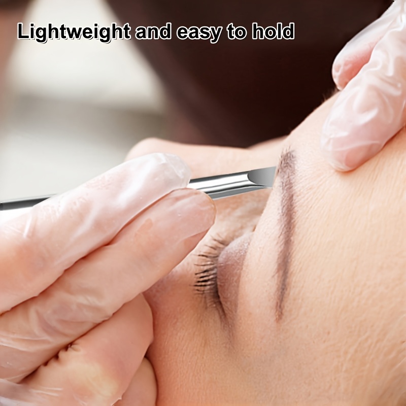 Stainless Steel Eyebrow Clip A - Hair Care Tools ulasan dan harga