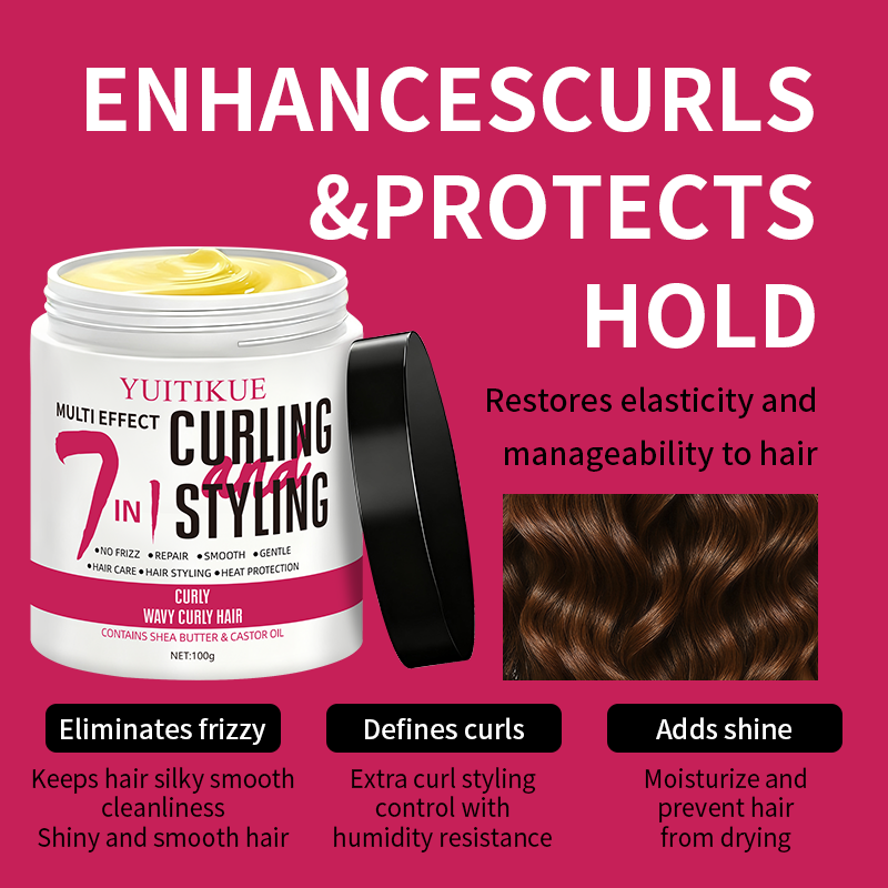 YUITIKUE 7-in-1 Curling & Styl - Hair Care Wavy Hair ulasan dan harga