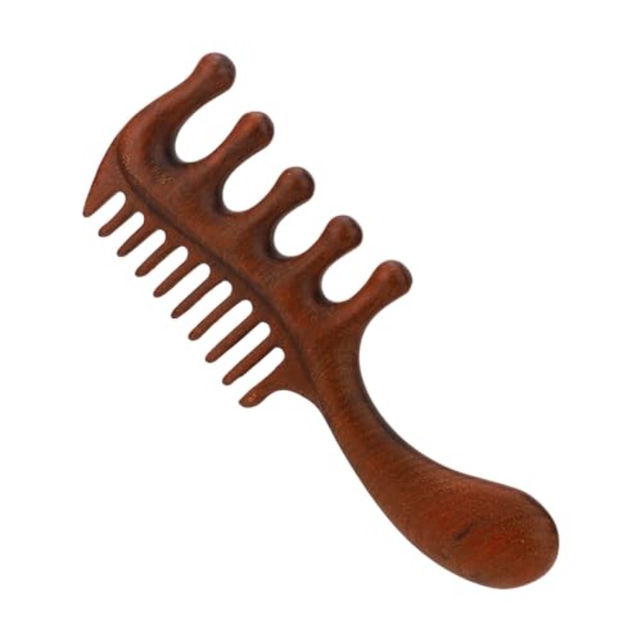 Scraping Massage Comb, Wooden  - Hair Care Gift ulasan dan harga