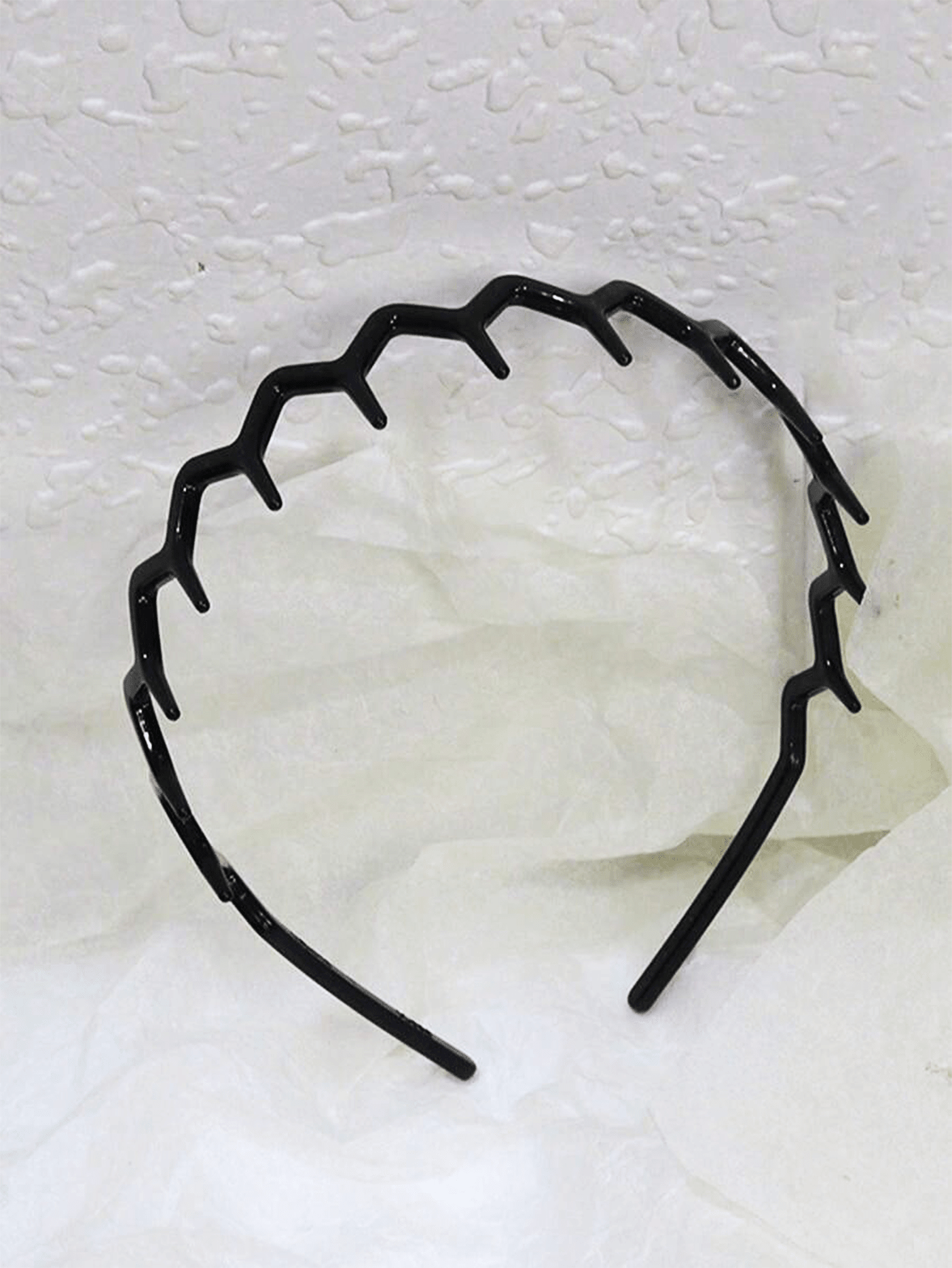 2Pcs Wavy Tooth Hair Bands for - Hair Care Wavy Hair ulasan dan harga