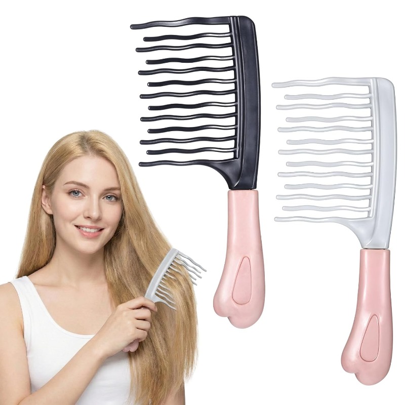 1 Anti-knotted wide tooth hair - Hair Care Gift ulasan dan harga