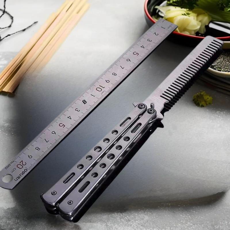 1Pcs Stainless Steel Practice  - Hair Care Tools ulasan dan harga