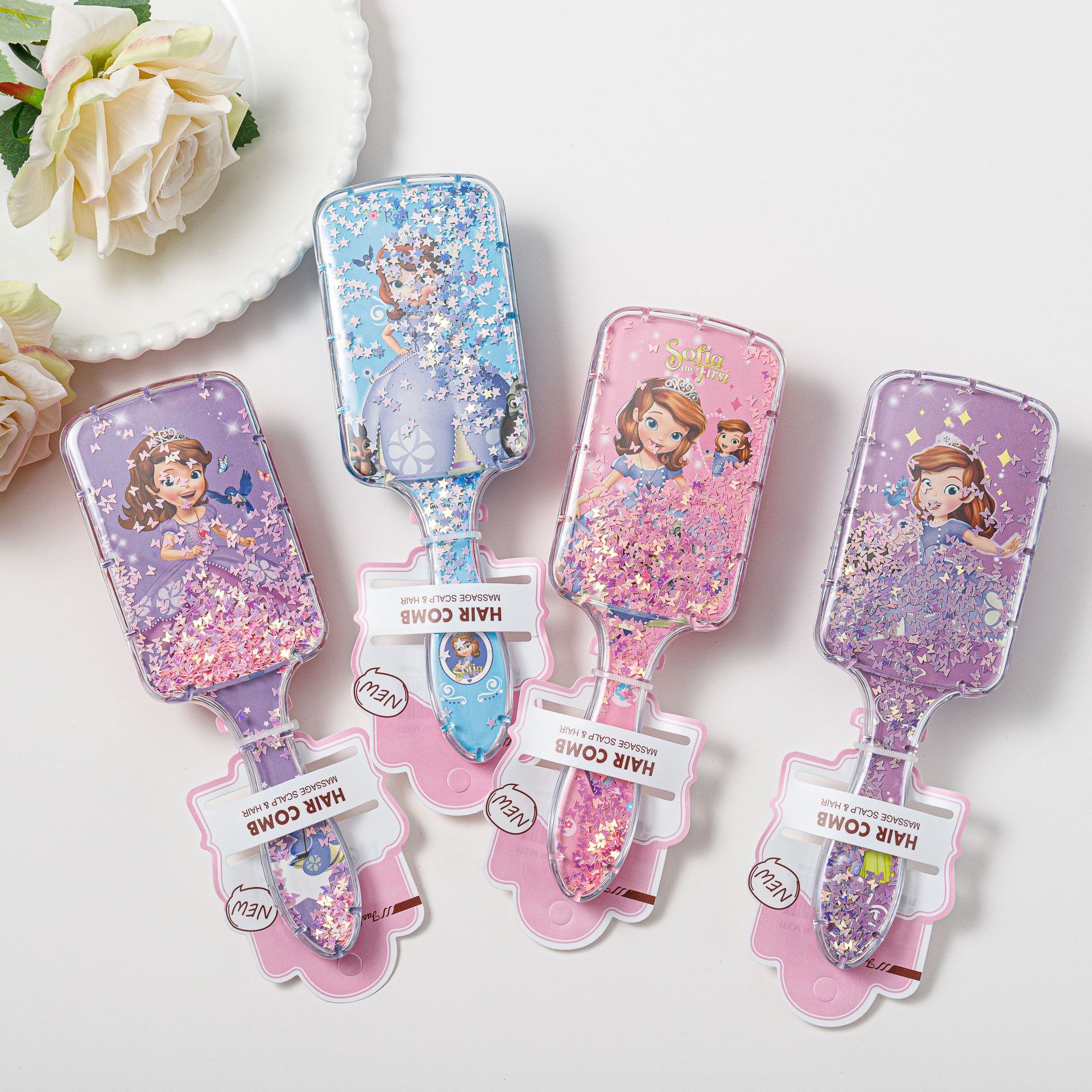 Frozen Elsa Minnie Mickey Mous - Hair Care Tools ulasan dan harga