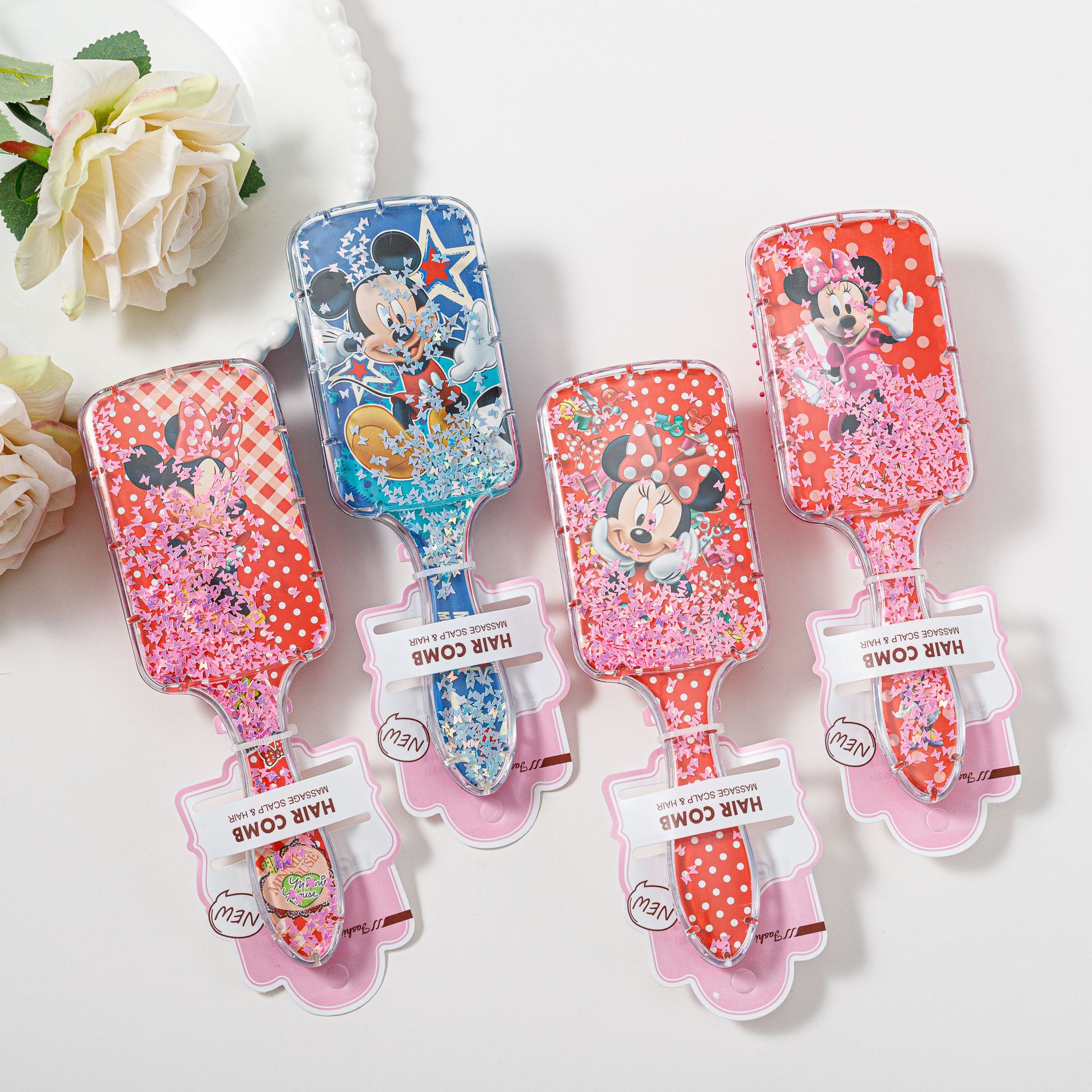 Frozen Elsa Minnie Mickey Mous - Hair Care Tools ulasan dan harga