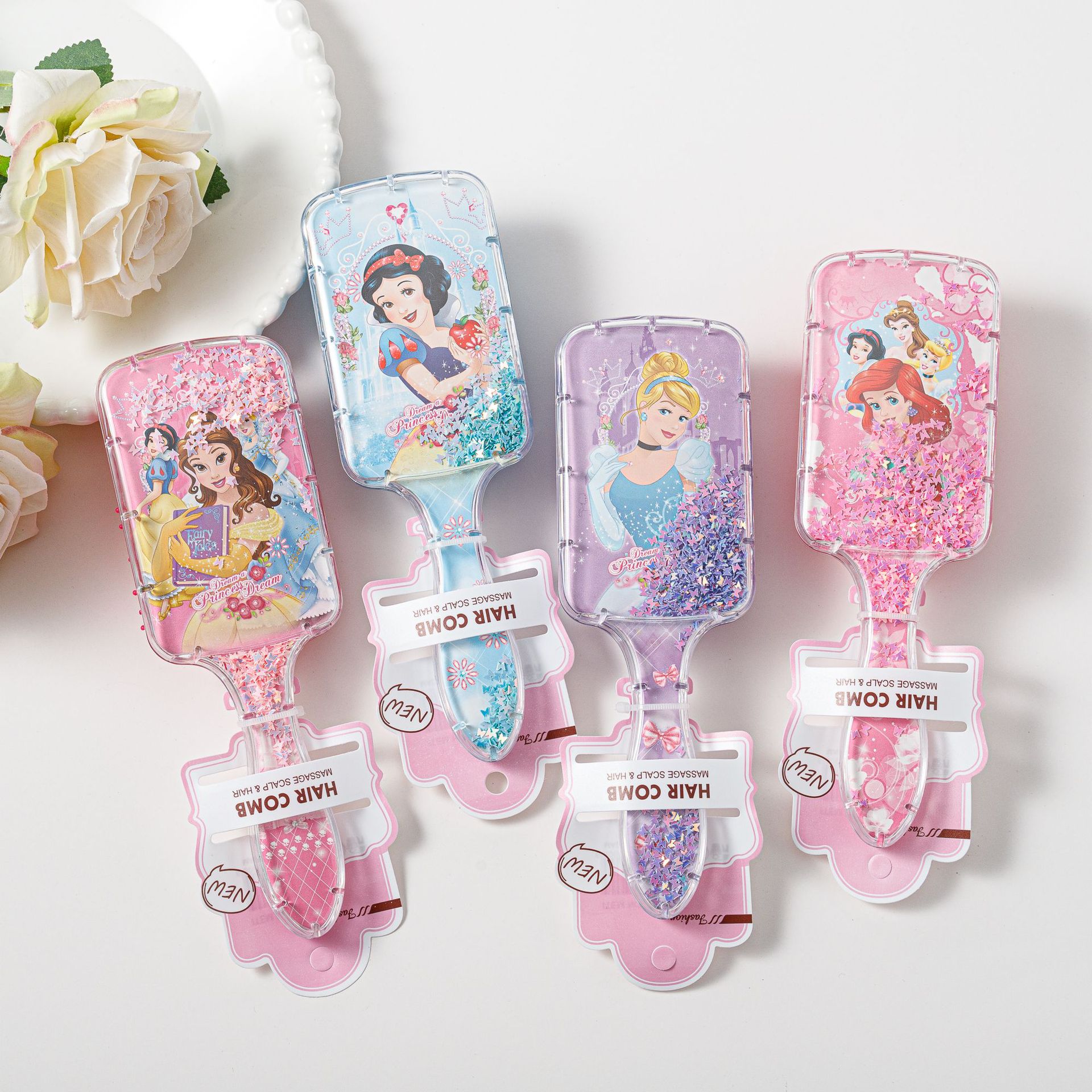 Frozen Elsa Minnie Mickey Mous - Hair Care Tools ulasan dan harga