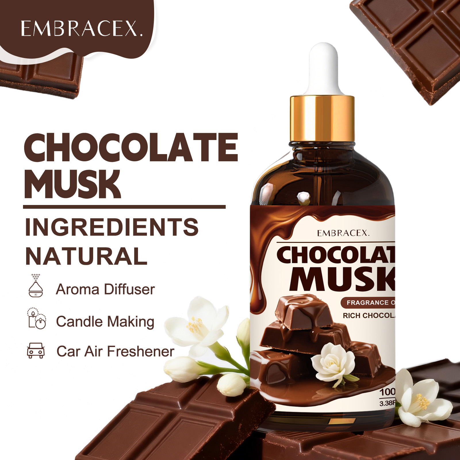 100ml Chocolate Musk Essential - Hair Care Gift ulasan dan harga