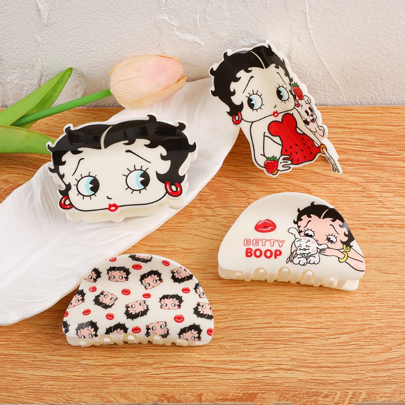Betty Boop Hair Clip High Colo - Clip In Hair Piece ulasan dan harga