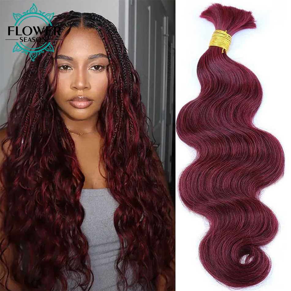 Bulk Human Hair For Braiding B - Hair Care Wavy Hair ulasan dan harga
