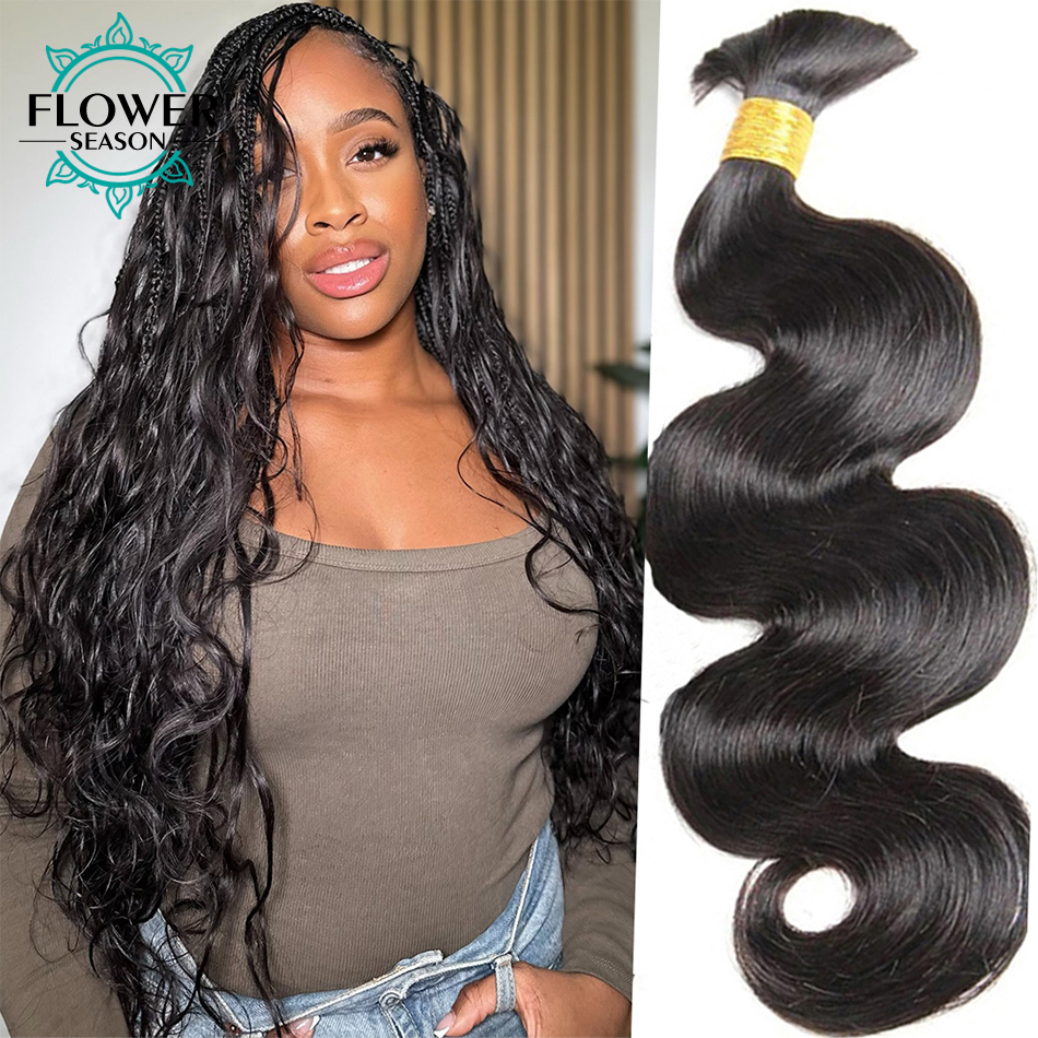 Bulk Human Hair For Braiding B - Hair Care Wavy Hair ulasan dan harga