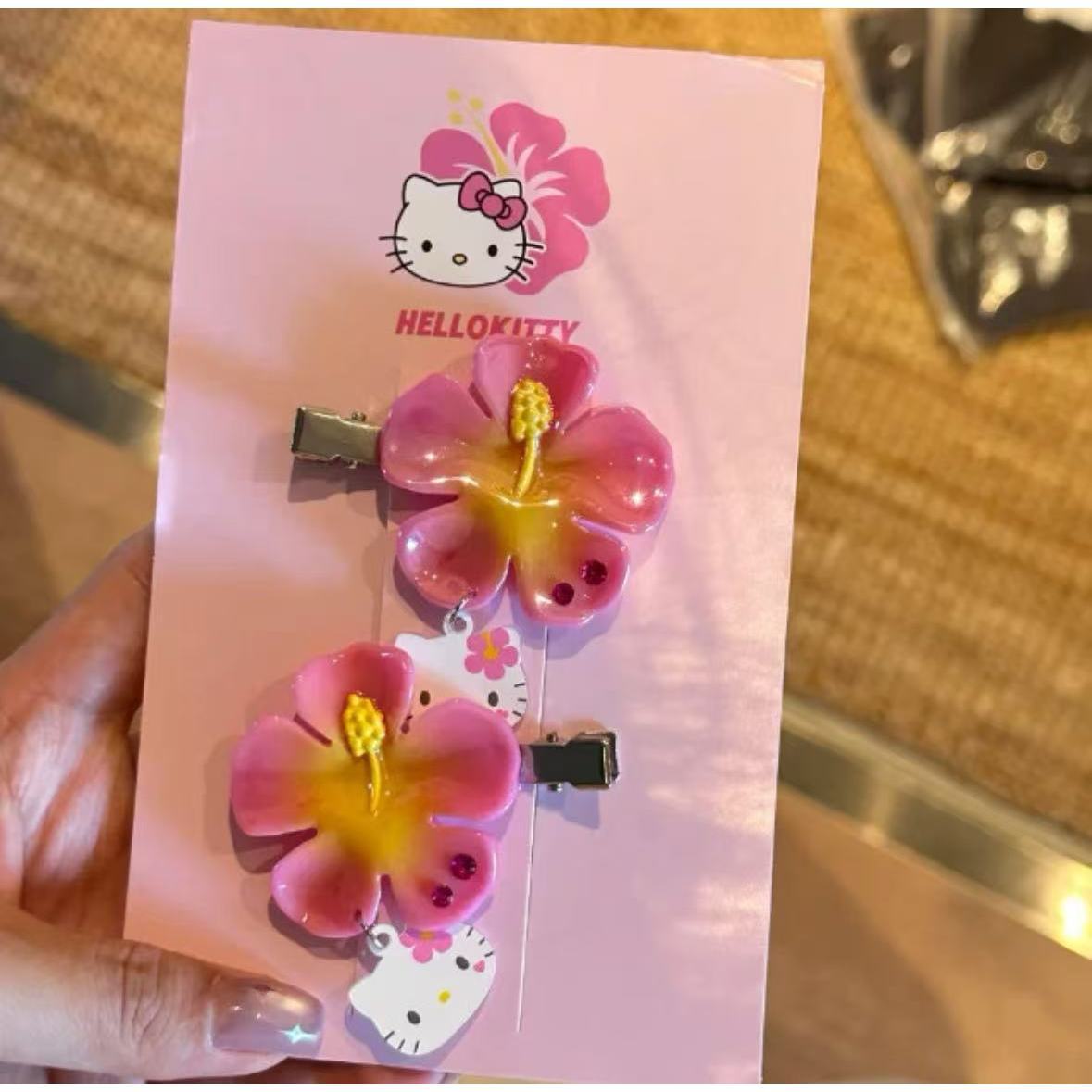 Kawaii Sanrio Hello Kitty Flow - Clip In Hair Piece ulasan dan harga