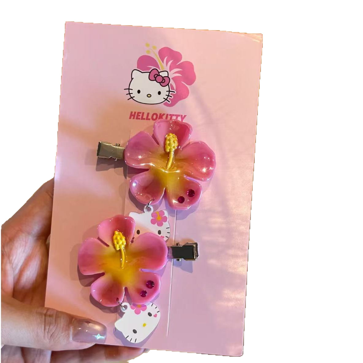Kawaii Sanrio Hello Kitty Flow - Clip In Hair Piece ulasan dan harga