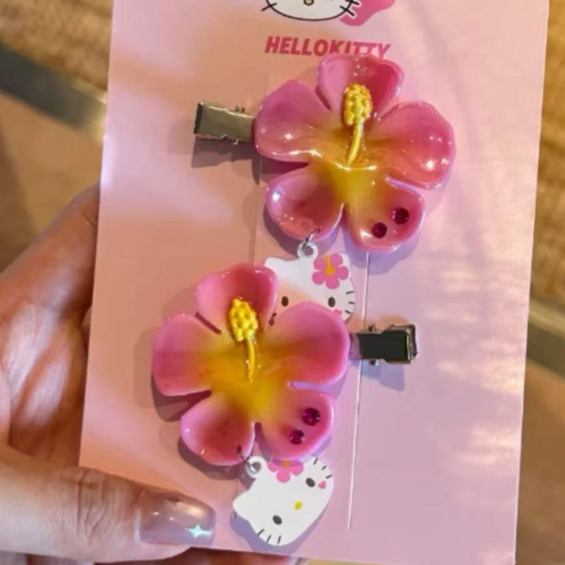 Kawaii Sanrio Hello Kitty Flow - Clip In Hair Piece ulasan dan harga