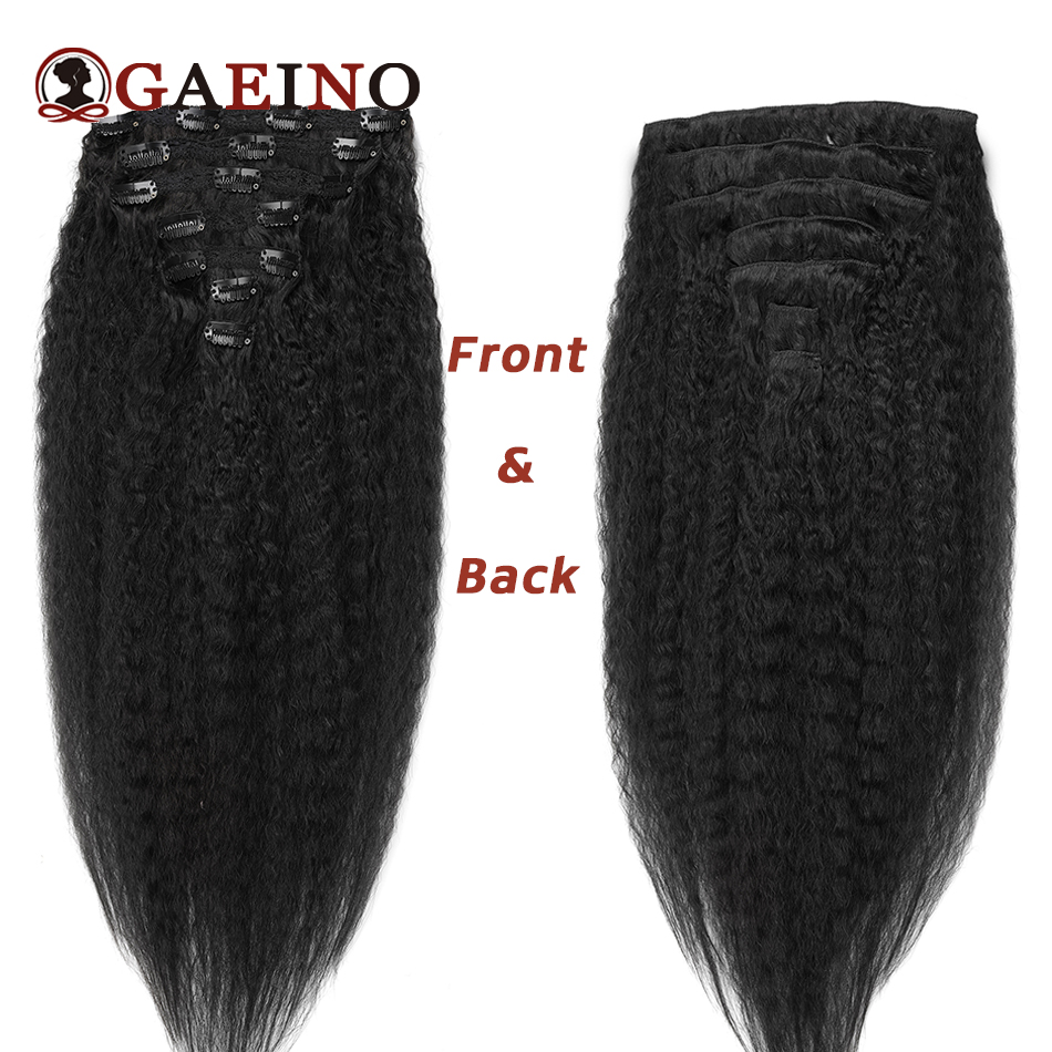 Kinky Straight Clip In Hair Ex - Clip In Hair Piece ulasan dan harga