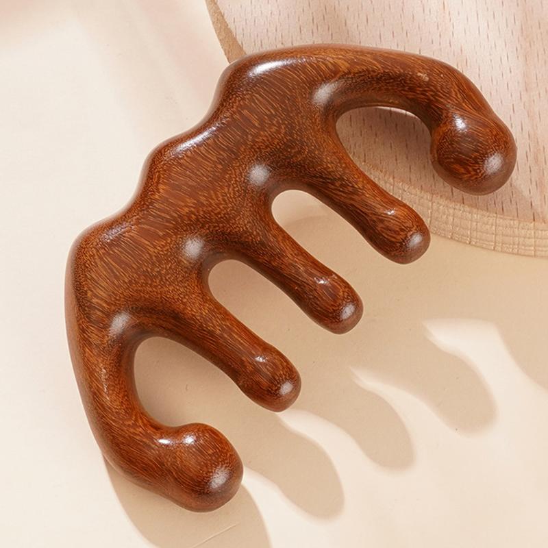 Wood Therapy Massage Comb Head - Detangling Wide Comb ulasan dan harga