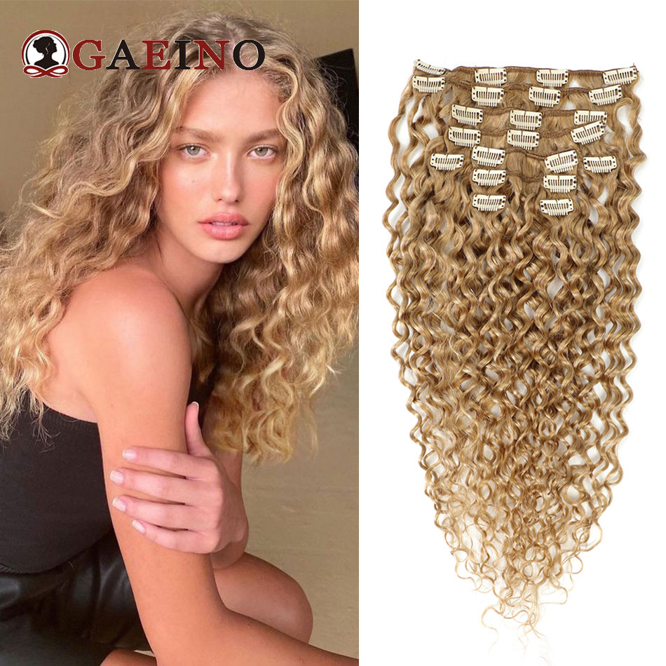 Water Wave Clip In Hair Extens - Clip In Hair Piece ulasan dan harga