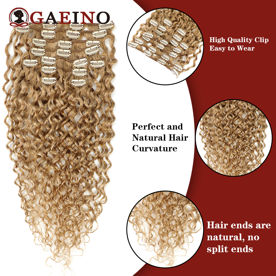 Water Wave Clip In Hair Extens - Clip In Hair Piece ulasan dan harga
