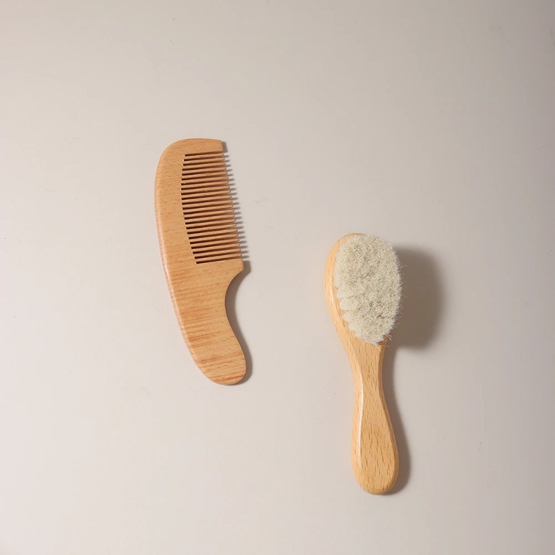 2pcs Baby Care Hair wool Brush - Hair Care Gift ulasan dan harga