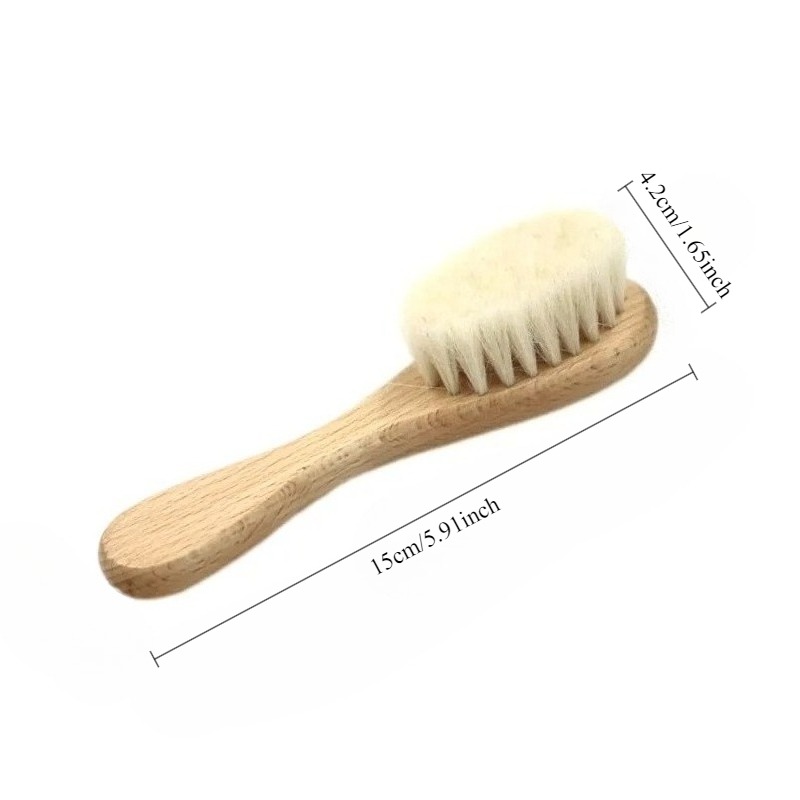 2pcs Baby Care Hair wool Brush - Hair Care Gift ulasan dan harga