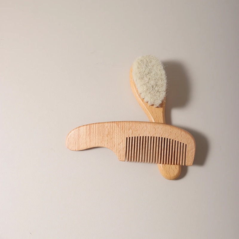 2pcs Baby Care Hair wool Brush - Hair Care Gift ulasan dan harga
