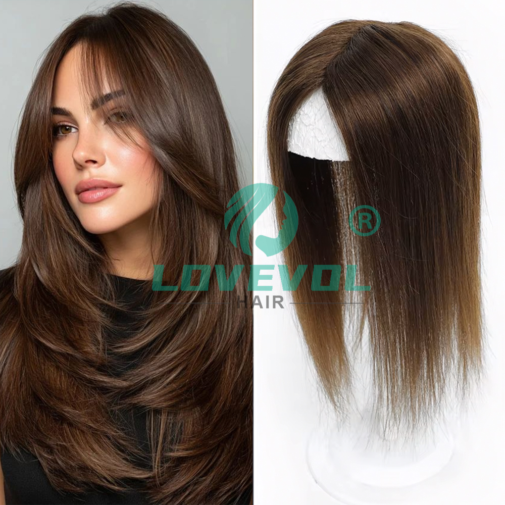Lovevol 12*13cm Virgin Human H - Clip In Hair Piece ulasan dan harga