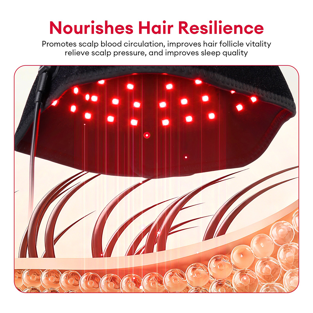 650nm+850nm Red Light Infrared - Hair Care Vegan ulasan dan harga