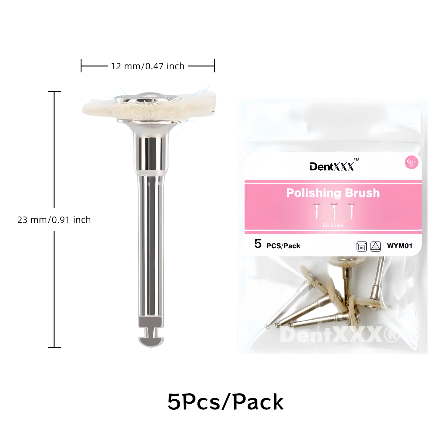 Buy 6 Get 2 Free Polishing Bru - Hair Care Tools ulasan dan harga