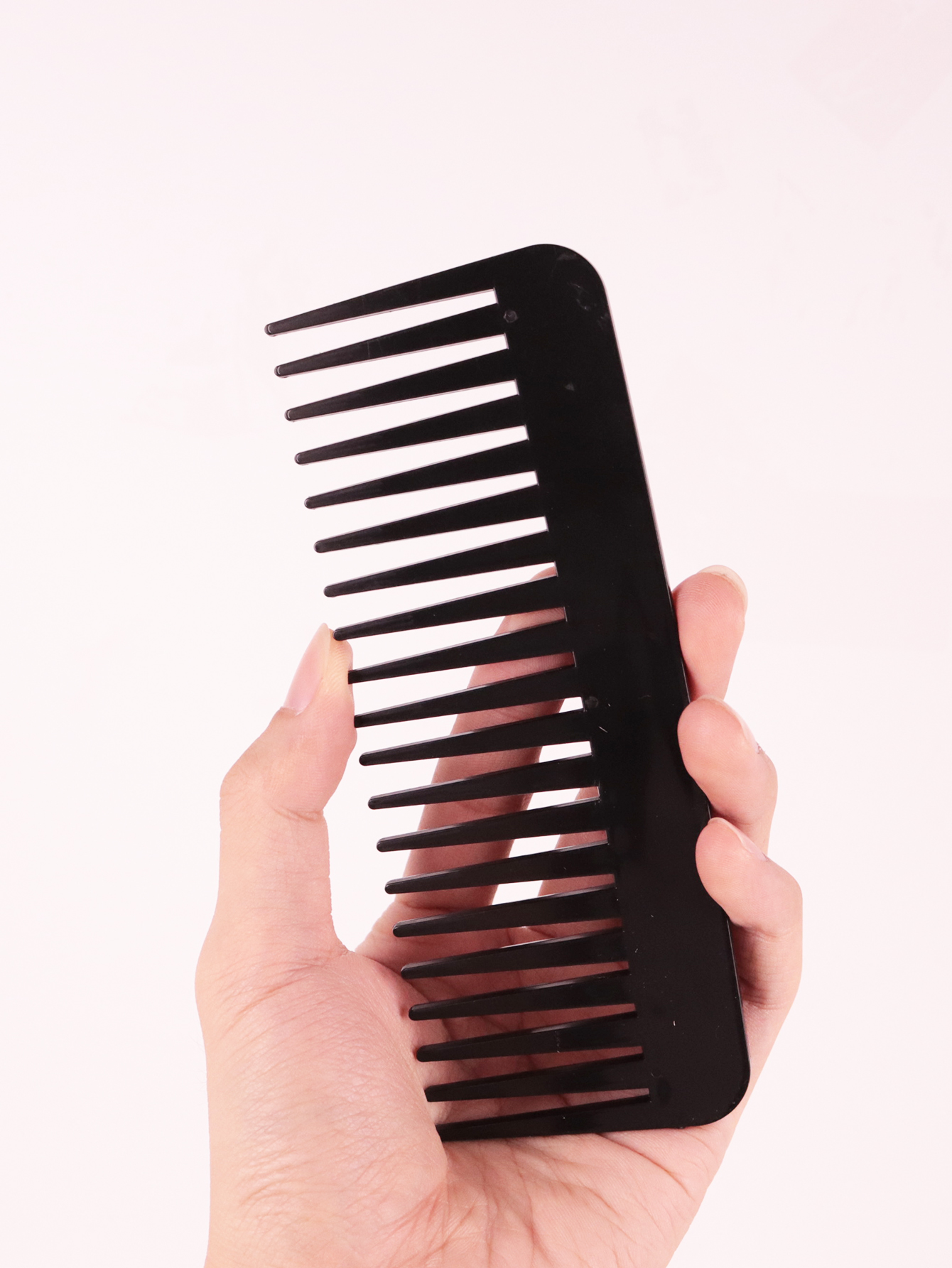 1 thick plastic heat-resistant - Detangling Wide Comb ulasan dan harga