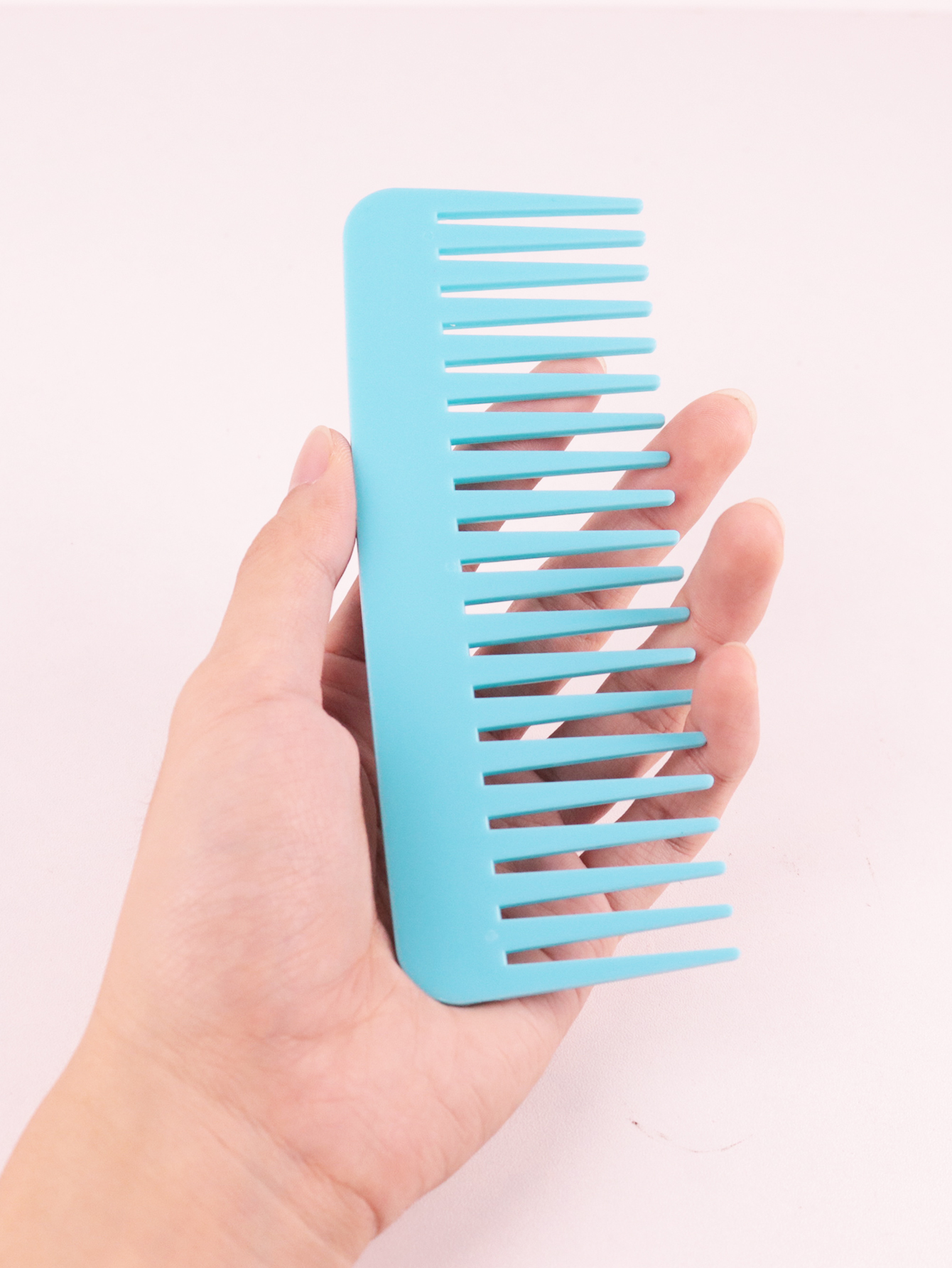 1 thick plastic heat-resistant - Detangling Wide Comb ulasan dan harga