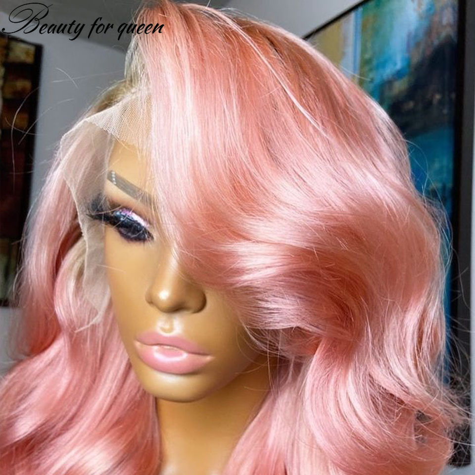 Light Pink 100% Human Hair Hig - Hair Care Vegan ulasan dan harga