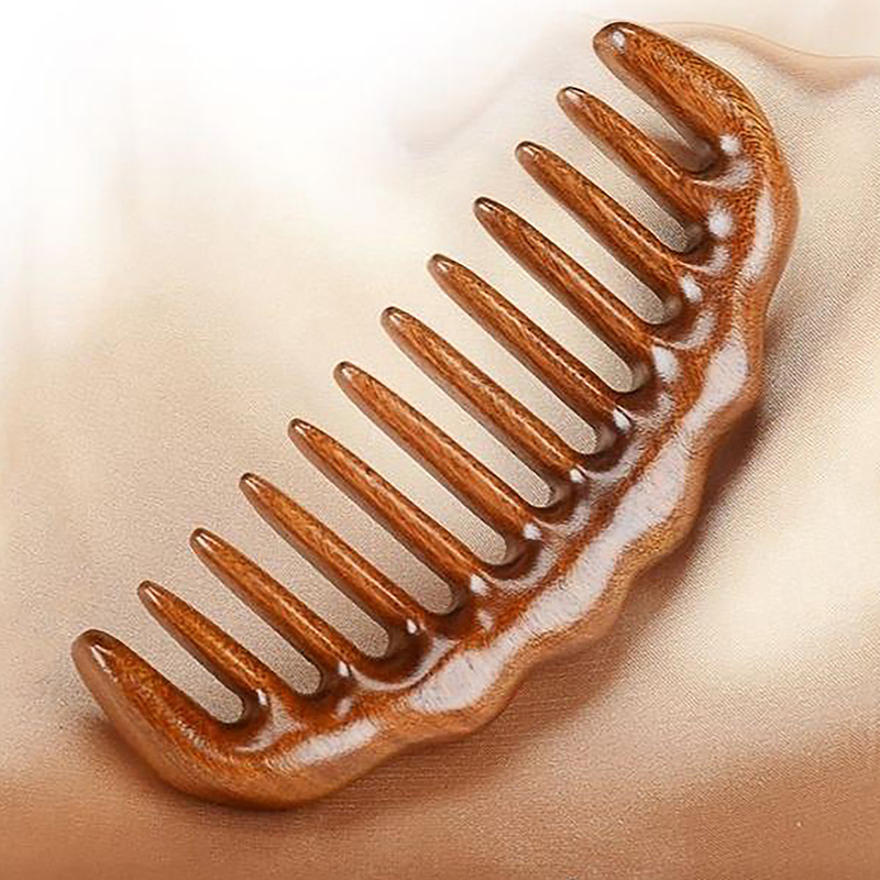 Natural Sandalwood Hair Combs  - Hair Care Gift ulasan dan harga