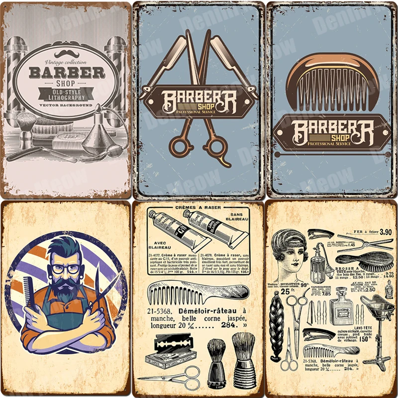 Vintage Metal Tin Signs, Hairc - Hair Care Gift ulasan dan harga