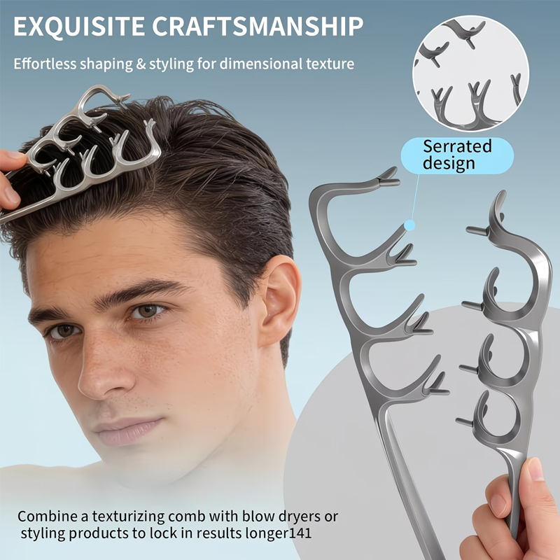 1pcs Professional Volumizing H - Detangling Wide Comb ulasan dan harga