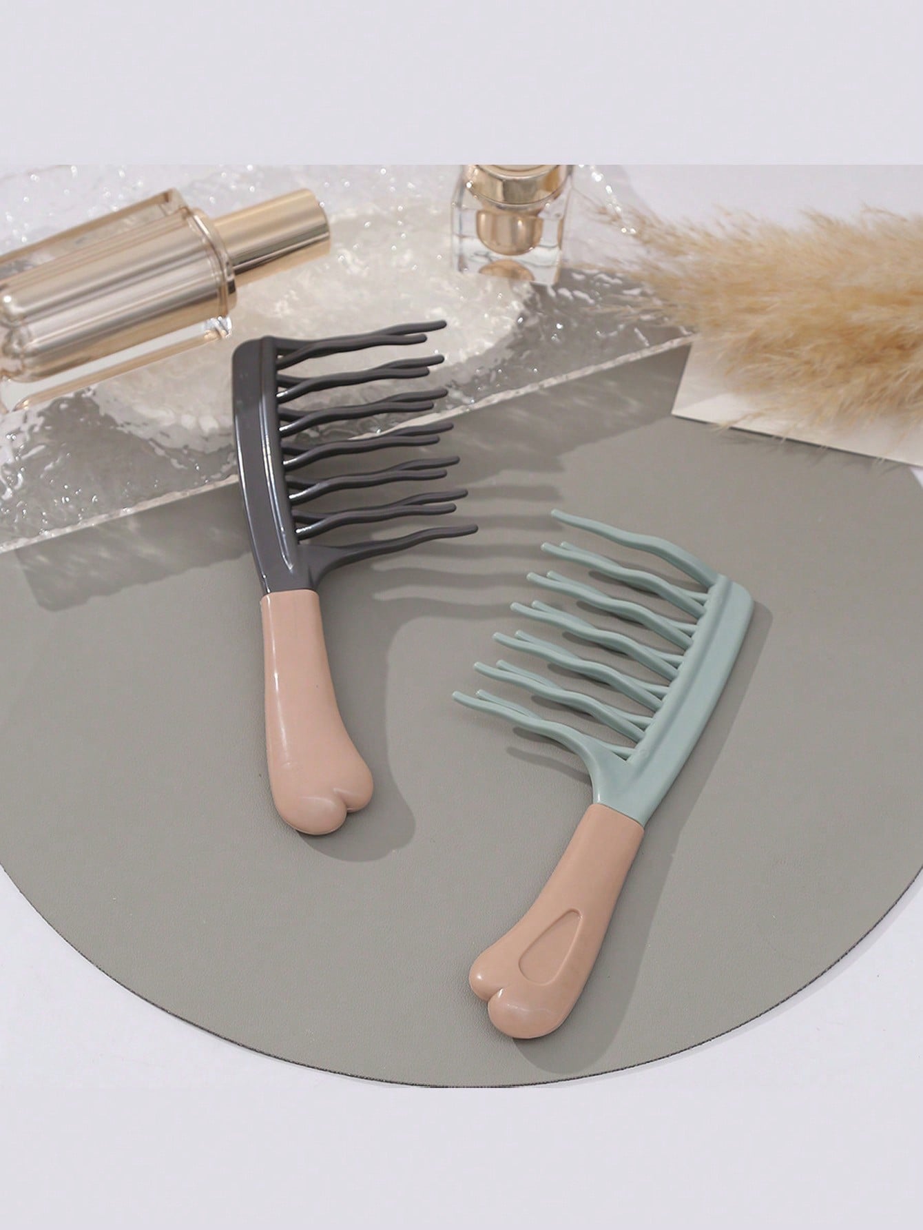 1 Set Of Double-Tooth Wide-Too - Hair Care Gift ulasan dan harga