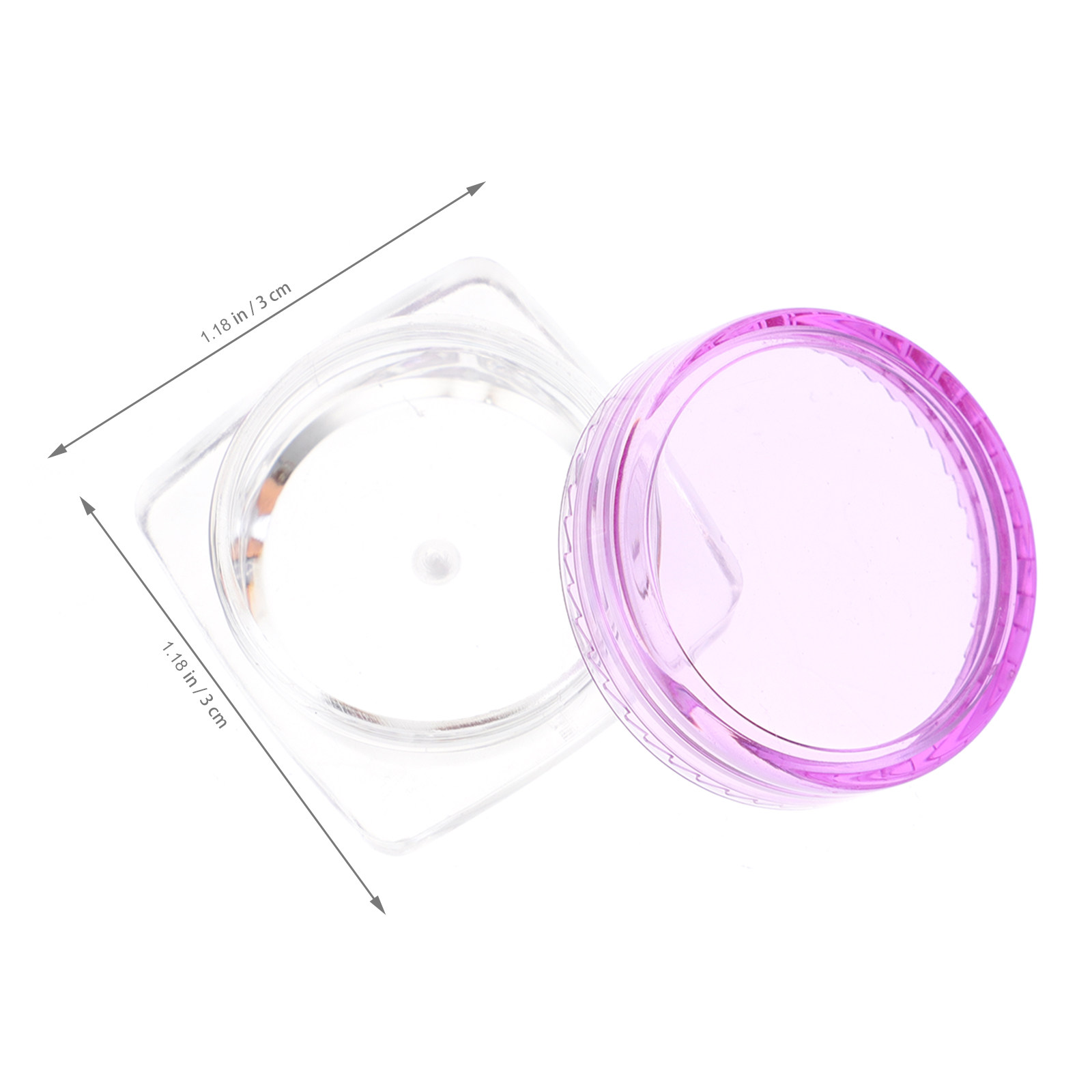 50Pcs 3G Transparent Sample Ja - Hair Care Gift ulasan dan harga