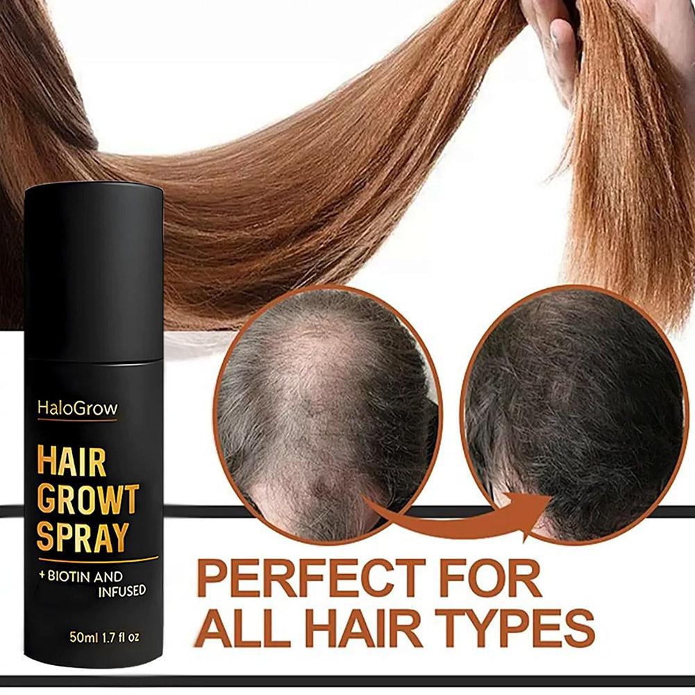 Natural Hair Growth Spray With - Hair Care Vegan ulasan dan harga