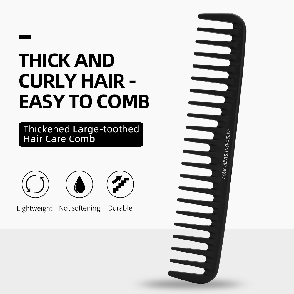 Wide Tooth Curl  Comb Detangli - Hair Care Wavy Hair ulasan dan harga