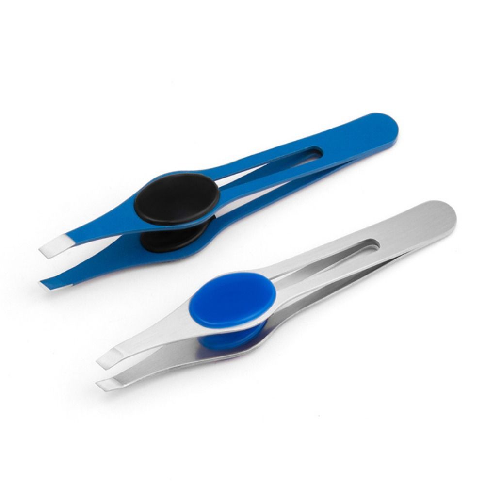 Stainless Steel Eyebrow Tweeze - Hair Care Tools ulasan dan harga
